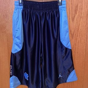 UNC Nike/Jordan ELITE Basketball Shorts